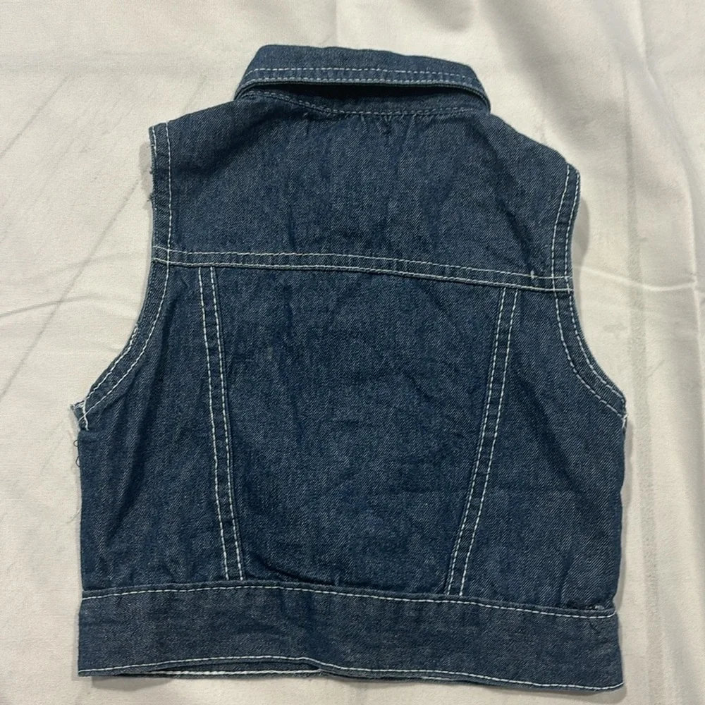 Limited Too Girls Denim Vest Size 2T